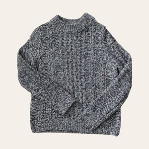 Tommy Hilfiger Mockneck Cable Knit Sweater